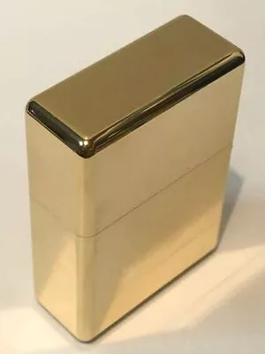 Used Zippo Armor Gold Color Oil Lighter Extremely Rare Japan 148 • $159.27