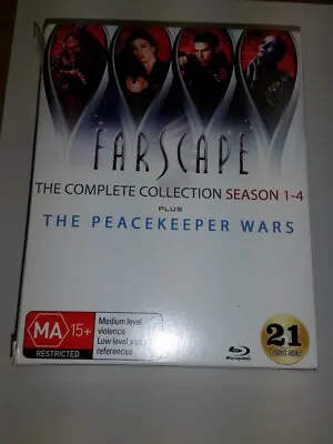 Farscape Complete Collection Season 1-4 Region 2 Uk Dvd Boxset Blu Ray (bx1a) • £99.99