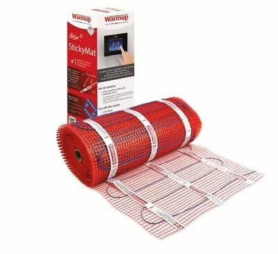 Warmup 150w Electric Underfloor Heating Mat Only - All Sizes - Free Delivery • £178.99