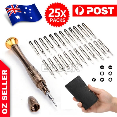 $5.85 • Buy 25 IN 1 Small MINI REPAIR PRECISION SCREWDRIVER TORX TOOL KIT SET FIX