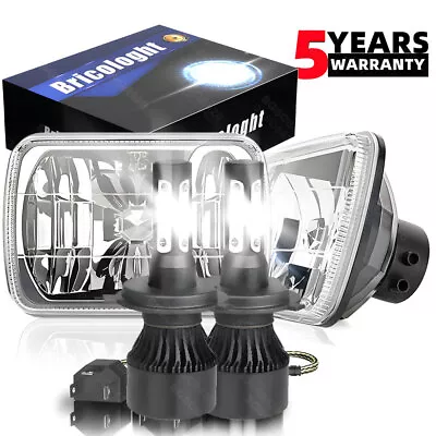 Pair 5x7  7x6  LED Headlights Hi/Lo DRL For Toyota Pickup 82-95 Tacoma 1995-1997 • $80.20