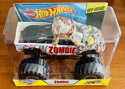 Hot Wheels Monster Jam Off Road Zombie Die-Cast Metal 1:24 New In Box 2013 • $7.50