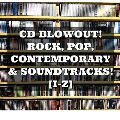 Cd Blowout / Lot #2 / $3 Each / Rock Pop Soundtracks / Buy 5+ = Free Shipping! • $3