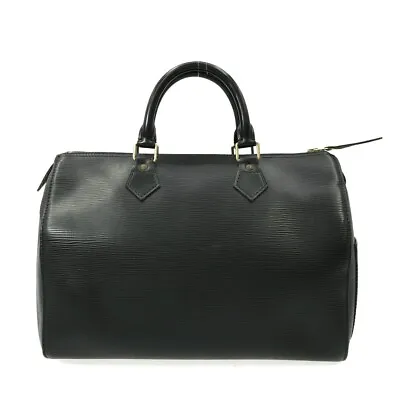 Auth LOUIS VUITTON Speedy 30 M43002 Noir Epi SP0976 Handbag • $470