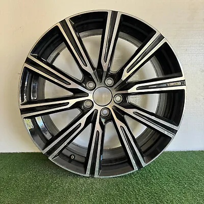 19  X 7.5  Machined Black Alloy Factory OEM Wheel Rim 2018-2021 Volvo XC60 • $283.49