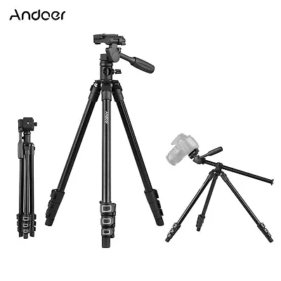 60''  Video Tripod Horizontal Mount Heavy Duty For Canon C6N7 • $39.19