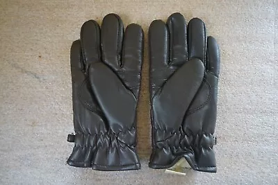 Vintage Rare Portland Rose Women's Medium Faux Leather Gloves RN# 32194 • $20