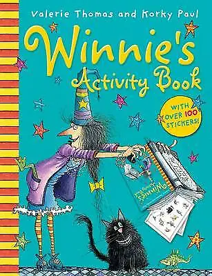 £4.95 • Buy NEW  WINNIE'S ACTIVITY BOOK With Over 100 STICKERS Winnie The Witch A4 Pb 