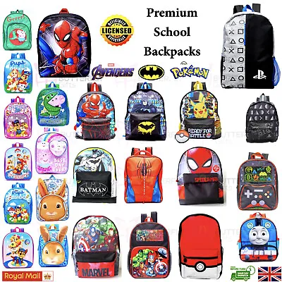 £11.95 • Buy Kids Children's School Backpack Roxy Premium Deluxe Rucksack Bag