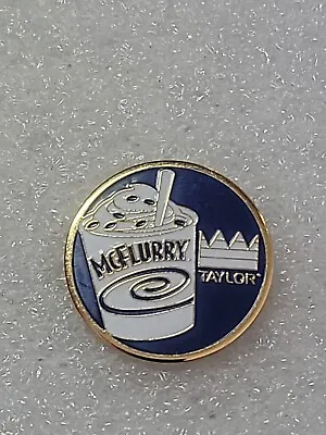 McDonald's Lapel Pin Mcflurry Crew Pinback Taylor Ice Cream Employee Badge Vtg • $21.90