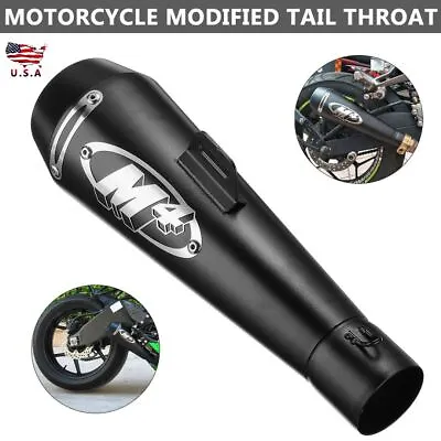 Motorcycle Exhaust Muffler Pipe DB Killer Slip On M4 Exhaust For GSXR 750 YZF R6 • $35.88