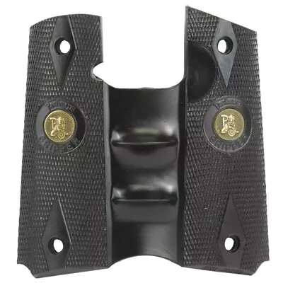 Pachmayr Signature Grip Fits Colt 1911 With Finger Grooves Black  05008 • $40.99