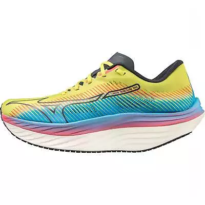 Mizuno Mens Wave Rebellion Pro Running Shoes Carbon Plated - Yellow • $177.95