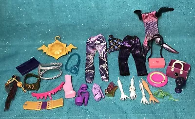 Mattel MONSTER High Lot Of Clothing Single Shoes Purse Arms/hands • $28.30