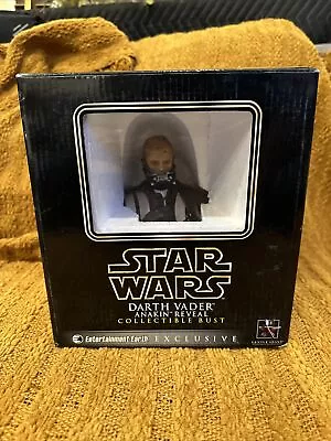 Gentle Giant Ltd Star Wars Darth Vader Anakin Reveal Mini Bust 1258/5000 • £86.86