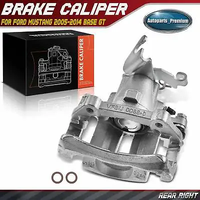 Brake Caliper W/ Bracket For Ford Mustang 2005-2014 Base GT Rear Right Passenger • $51.11