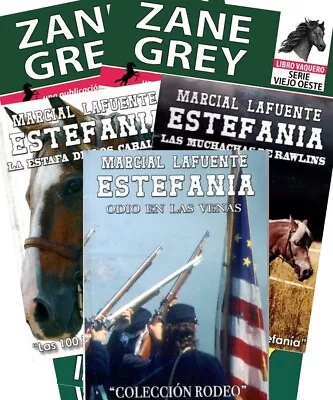 “Respuesta Inesperada” Set De Cinco Novelas Por Marcial Lafuente Estefania Y Otr • $28.45