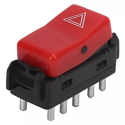 ･Warning Hazard Light Emergency Flasher Switch 1248200110 Red For W124 • $8.38