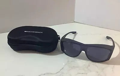Eschenbach Solar Shield Fit Over Sunglasses SS SQ LITESMK-29003 Black W/Case • $39.99