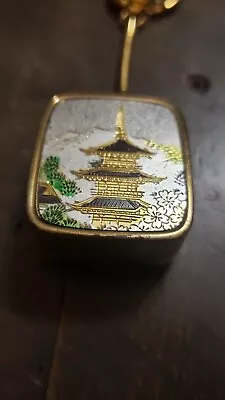 Vintage Sankyo Japanese Music Box Keychain Made In Japan  - Works • $39.99