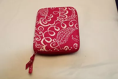 Vera Bradley Pink / White E-reader Mini Tablet Sleeve Case • $13.99