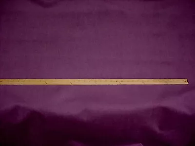 3Y Pindler ATL003 Atlas Aubergine Eggplant Mohair Wool Velvet Upholstery Fabric • $228