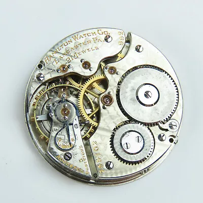 Hamilton 16 Size Model 992 Open Face 21 Jewel Pocket Watch Movement • $46