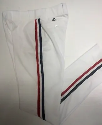 Cleveland Indians Youth Charlie Sheen White Majestic Pro Baseball Pants  • $39.99