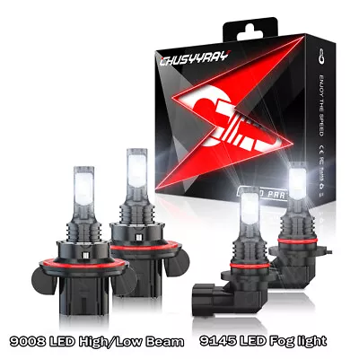 For Mercury Mariner 2005-2011 6000K LED Headlight Fog Light 4 Bulbs Combo Kit • $25.99