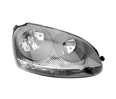 $148.58 • Buy Vw Golf 5 2003-2009 Gray Vp692p Right Headlight Rht 