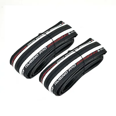 Vittoria Rubino Pro IV G2.0 GRAPHENE Clincher Tire 700x25C  White/Black • $54