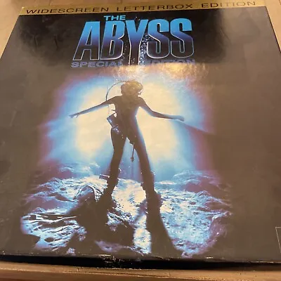 The Abyss Special Edition Laser Videodisc Dolby THX. 3 Discs 1993 1561-84 • $14.99