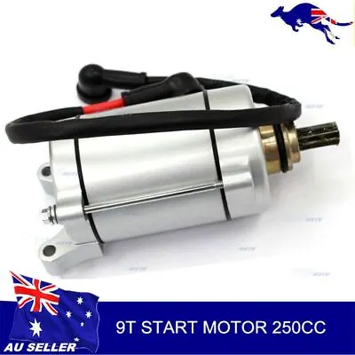 9 Teeth Start Starter Motor 200cc 250cc 300cc PIT Dirt Quad Trail Bike Buggy ATV • $39.56