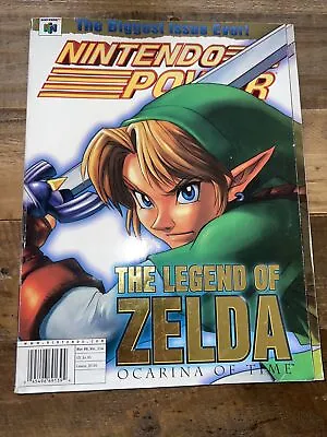 Nintendo Power Vol.114 Zelda Ocarina Time (Superman Poster)  • $100