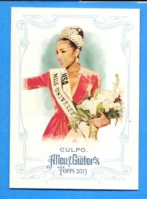 2013 Topps Allen & Ginter #124 Olivia Culpo Miss Universe • $1