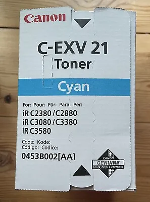Canon Toner Cartridge C-EXV 21 Cyan • £40