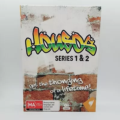 HOUSOS The Complete Series Seasons 1 & 2 DVD Boxset W/ Limited Edition Tattoos • $55.05