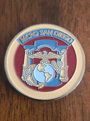 MARINE CORPS RECRUIT DEPOT (MCRD) SAN DIEGO Challenge Coin • $14.99