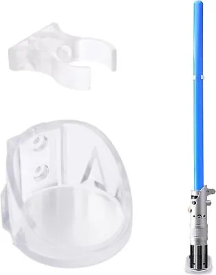 Clear Lightsaber Wall Mount Display Stand Light Saber Holder Compatible For Any • $10.04