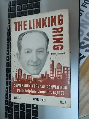 £15.83 • Buy  -50s Era  Magic  Tired Copy    The Linking Ring    Creases Tears  Loose Cover  