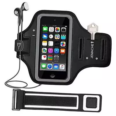 IPod Touch 7th 6th 5th Generation Armband.  Gym Running Exercises Black • $17.05