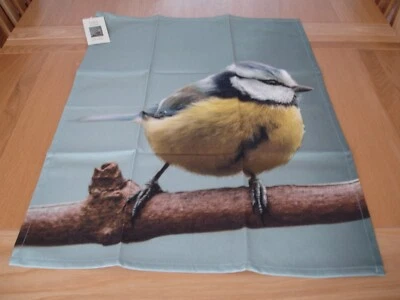 £5 • Buy M&S Marks & Spencer Tea Towel. Blue Tit Birds. Brand New With Tags