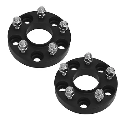 (2) 1Inch Wheel Spacers 5x4.5 5x114.3 For Ford Hyundai Dodge Chrysler Mazda 3 • $38.59