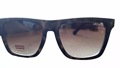 Levi's Sunglasses Full Rim Black Plastic Square Frame • $24.99