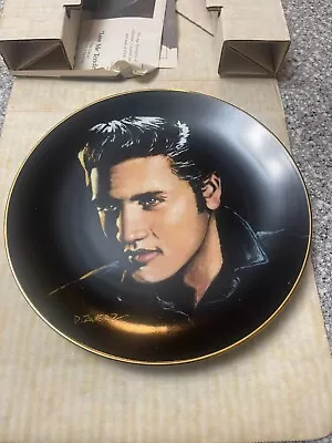 Elvis Presley - Portraits Of The King  1992 Delphi Decorative Plate Bradex • $9.99