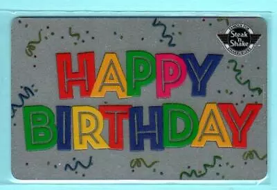 STEAK 'N SHAKE Happy Birthday 2014 Gift Card ( $0 )  • $2.50