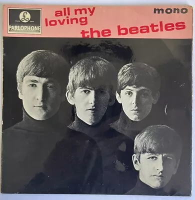 THE BEATLES All My Loving 7” EP Mono GEP 8891 1964 UK • $30