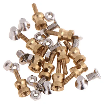 $1.71 • Buy 10Pcs Brass Linkage Stopper For 2.1mm Pushrod Connector For RC Plane ModelAY-NA