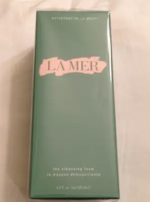 LA MER THE CLEANSING FOAM 4.2 Oz. FULL SIZE BNIB AUTHENTIC Sealed  • $95.99