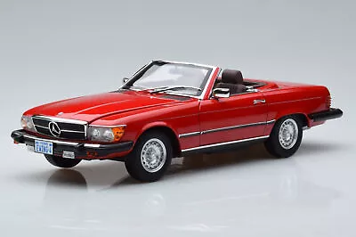 Mercedes 450 SL R107 US Version Red Norev 1/18 • $96